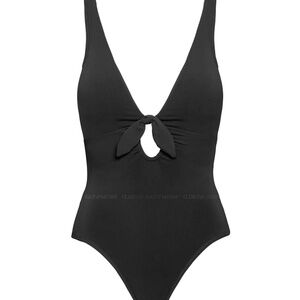 Robin Piccone | AVA PLUNGE ONE PIECE | Black | 10